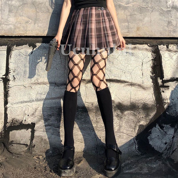 Black Fish Net Sexy Stocking main image 0