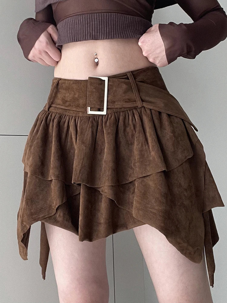 'How far' Black Goth Sexy Crotchless Lingerie
