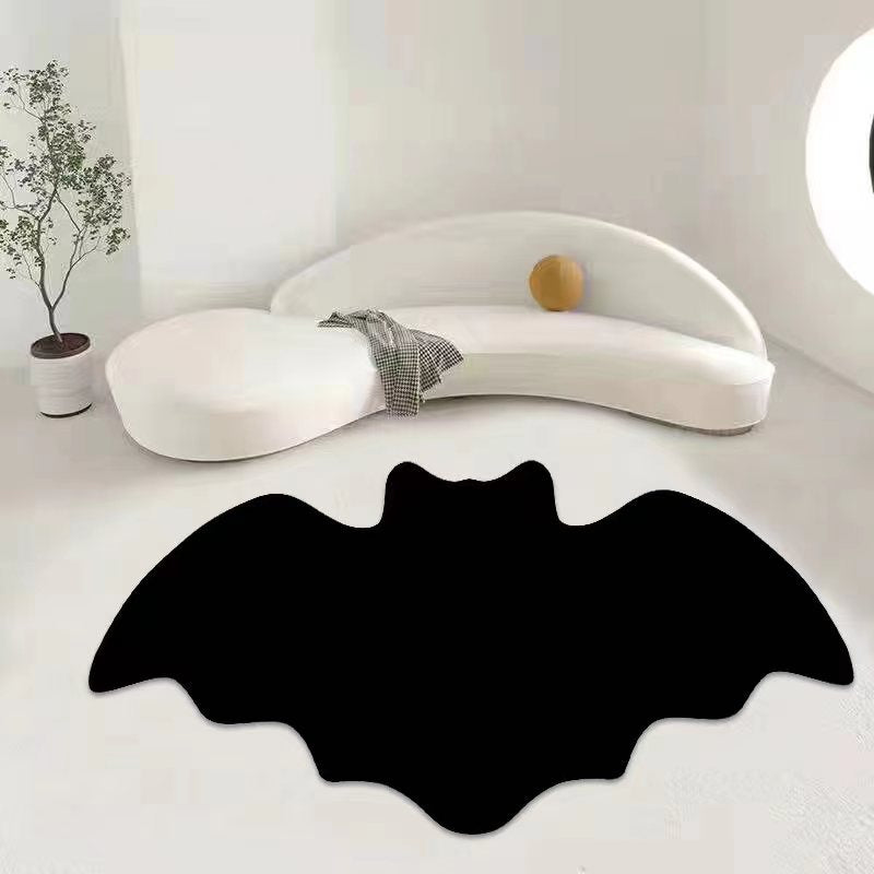 Black Bat Carpet Rug