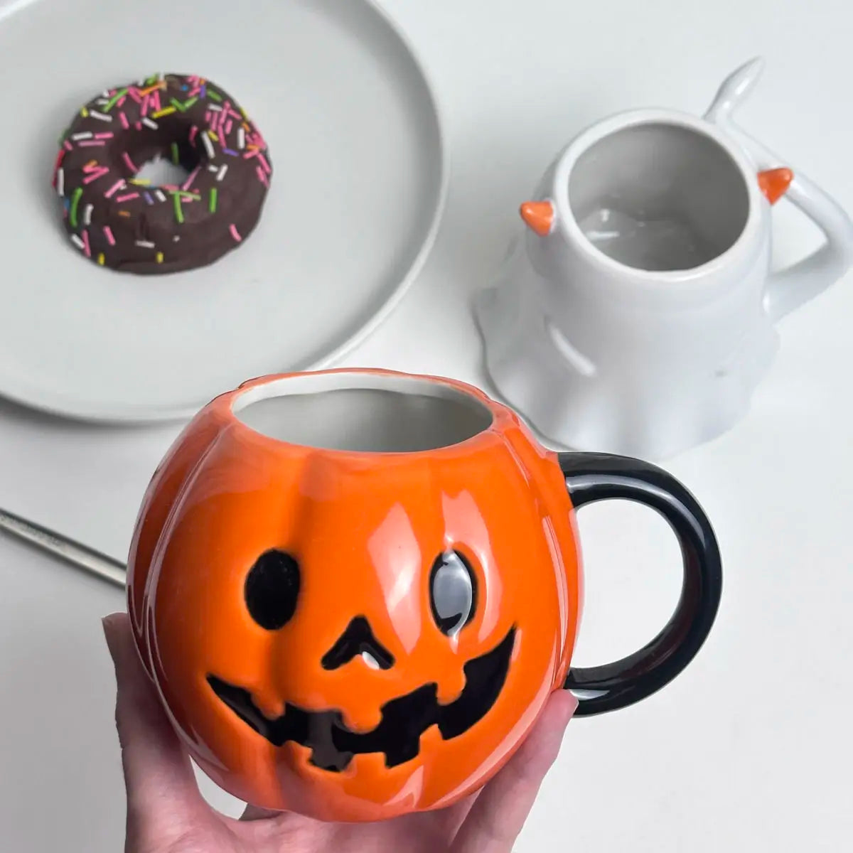 Halloween Pumpkin Themed Mug