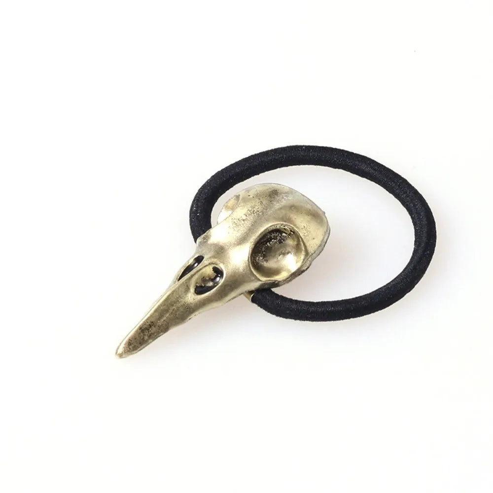 Gothic Metal Crow Skull Hair Rope – Rags n Rituals