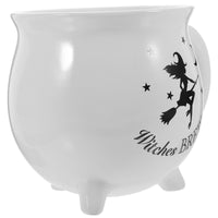 Ceramic Cauldron Witch Mug