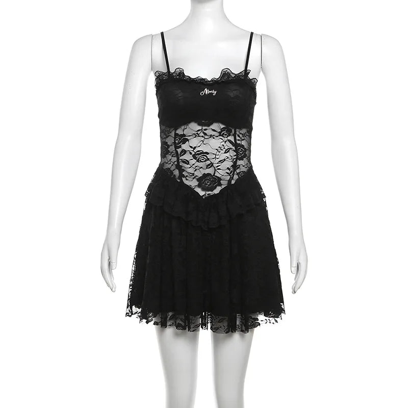 Dark Side' Black Goth Lace Dress Rags n Rituals Dark Side' Black Goth Lace Dress Rags n Rituals