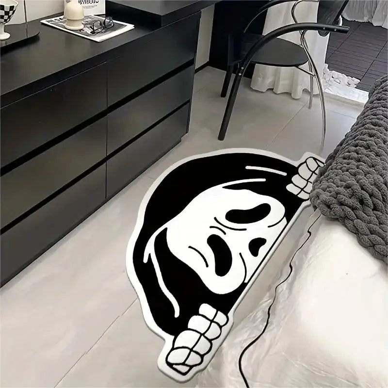 Ghost Face Horror Carpet Rug