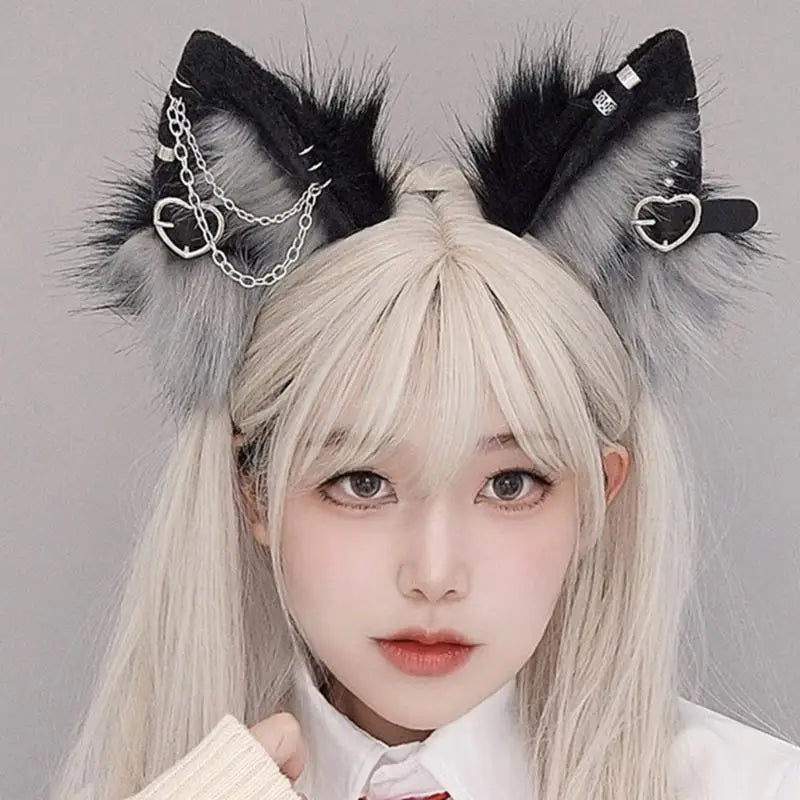 Cute Kawaii Cat Ears Hair Hoop