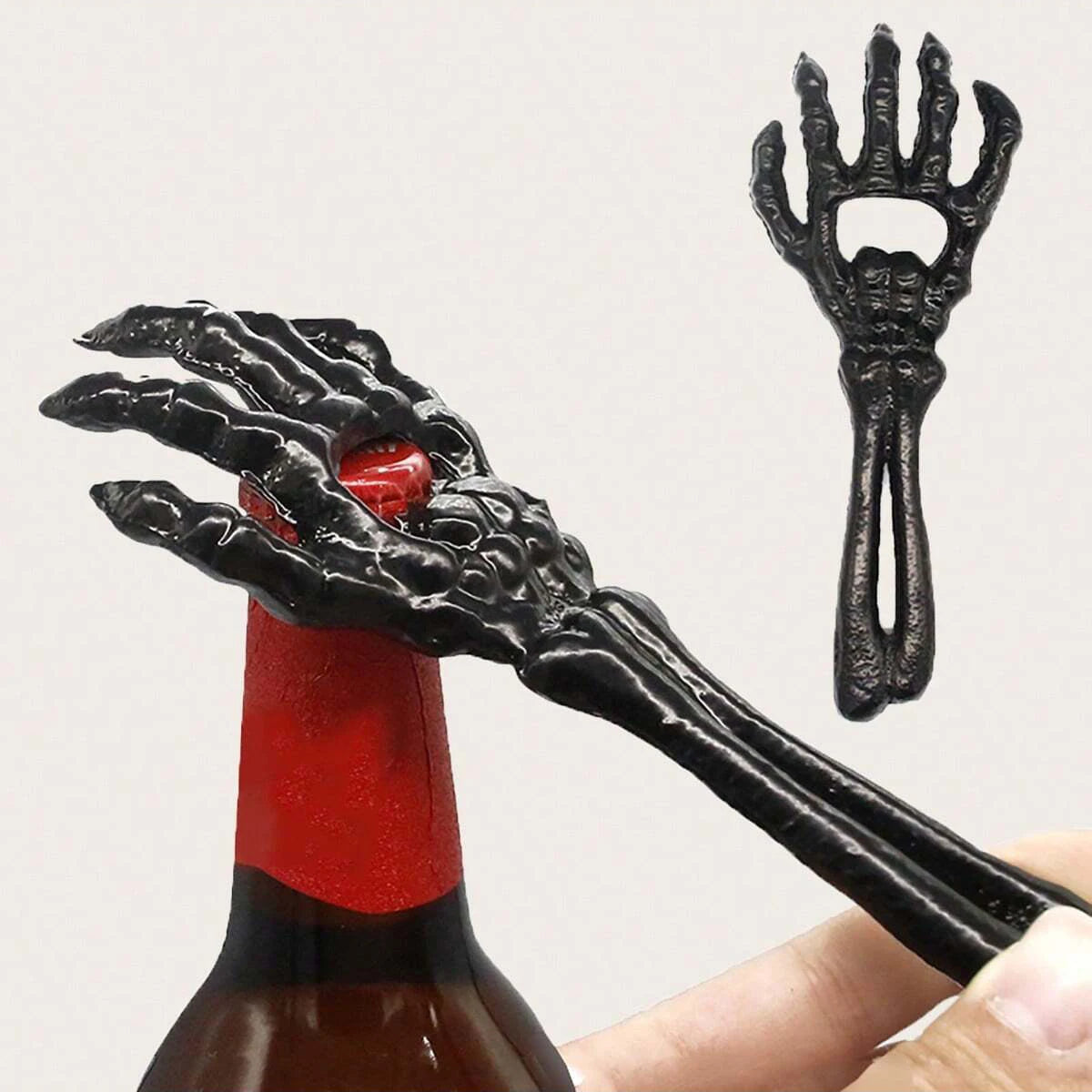 1pc-Metal Skull Bottle Opener