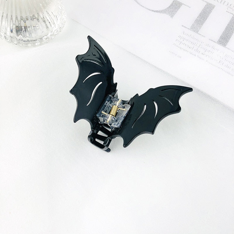 Black Bat Hair Pin Clip
