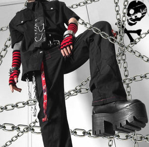 Rags n Rituals 'Coming for you' Baggy Pants at $34.99 USD
