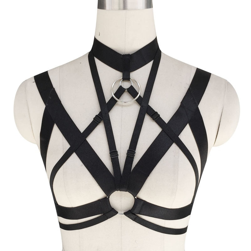 Rags n Rituals 'Hot Mess' 'O' Ring Harness at $28.99 USD