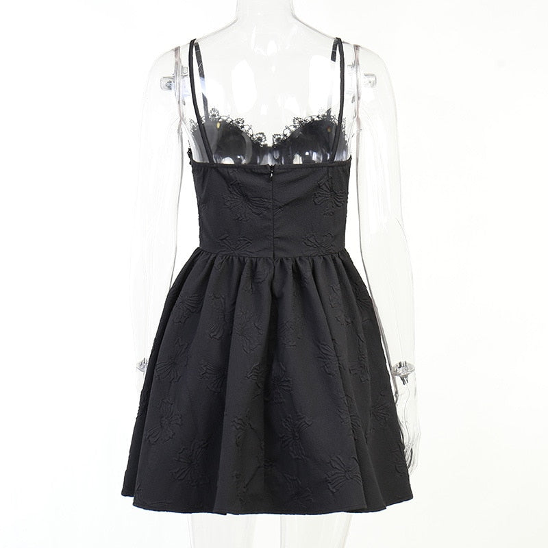 Creep' Black Lace Up Dress – Rags n Rituals