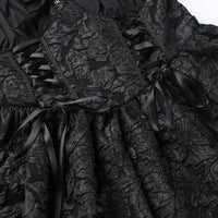 'Society' Black A-Line Dress