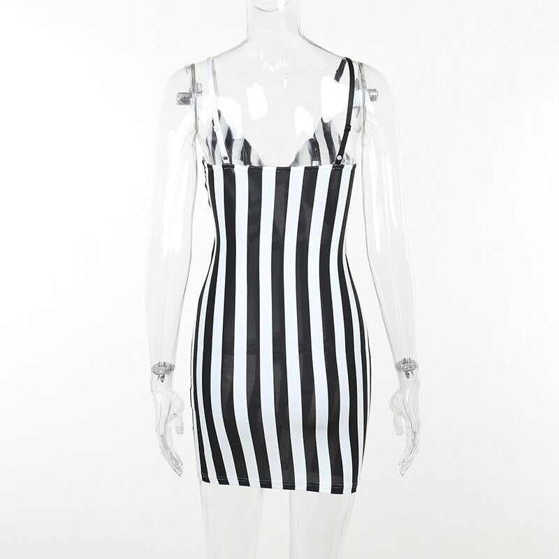 'Walk this Road' Stripped Dress