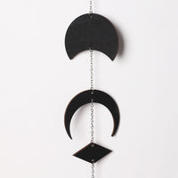 Black Moon Phases Gothic Hanging Wall Decoration