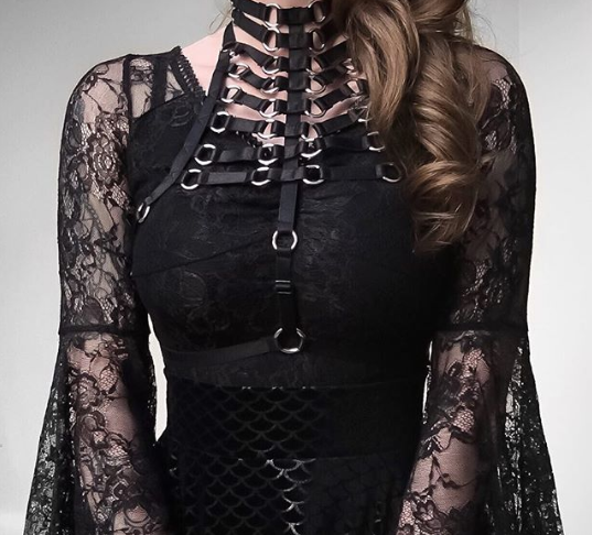 Rags n Rituals 'Jenna' Multi layered harness at $29.99 USD