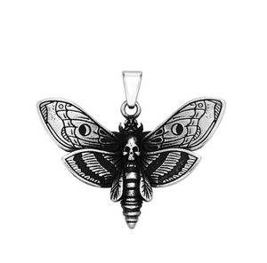 Butterfly Moth Pendant Necklace