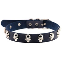 Rags n Rituals 'Built for this' Pu Leather Skull Choker at $12.99 USD