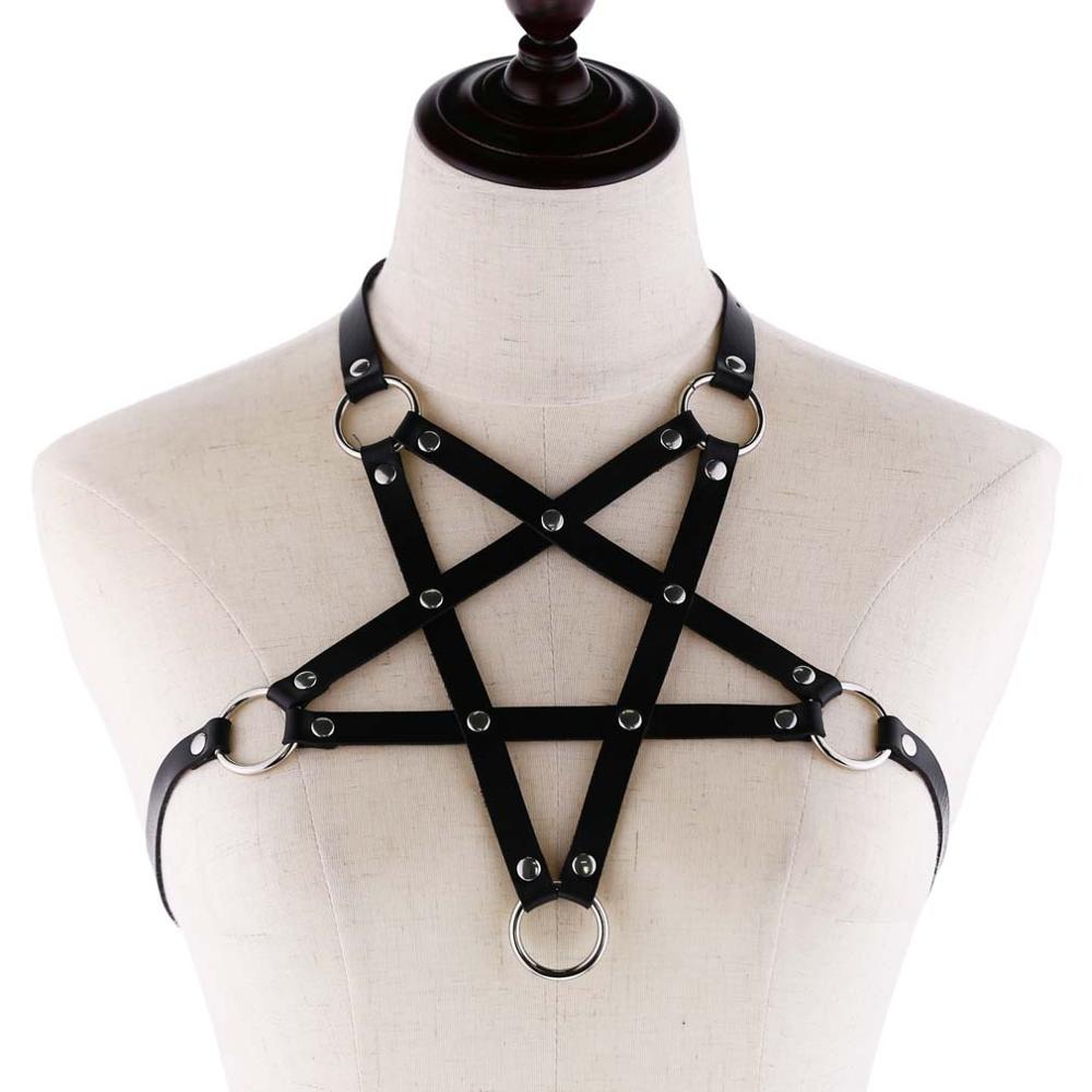 Rags n Rituals 'Hellraiser' PU Leather Harness at $19.99 USD