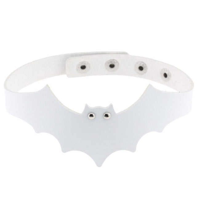 Rags n Rituals 'Out of Hell'  faux leather bat choker (4 Colours) at $12.99 USD