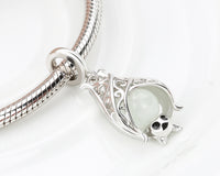 Rags n Rituals 'Wrapped Up' Silver bat glow in the dark charm for bracelets and necklaces (CHARM ONLY) at $14.99 USD