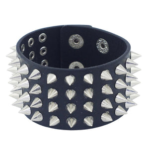 Rags n Rituals 4 Row spiked wristband / bracelet at $11.99 USD