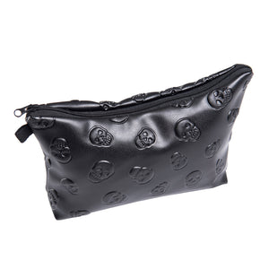 Rags n Rituals 'Catacomb' Embossed Skull Faux Leather Make Up Bag at $17.99 USD