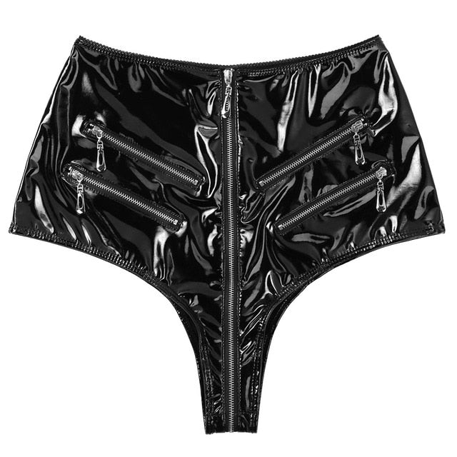 Rags n Rituals 'Zone' PU Leather Shorts at $29.99 USD