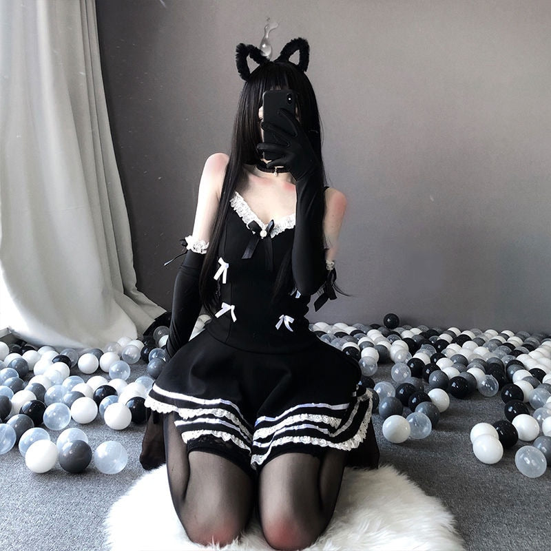Rags n Rituals 'Requiem' Black Lolita dress at $34.99 USD