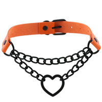 Rags n Rituals 'Invocation' Heart faux leather choker (16 colours) at $15.99 USD