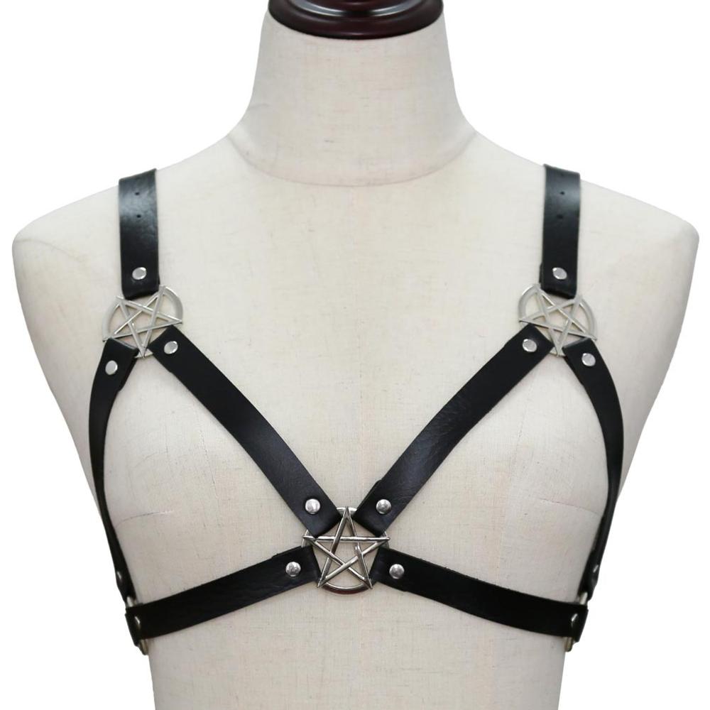 Rags n Rituals 'Deadstar' PU Leather Harness at $19.99 USD