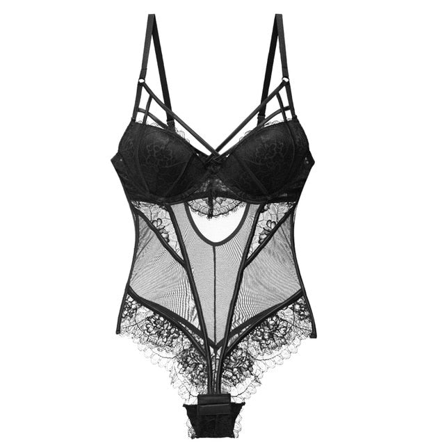 Rags n Rituals 'Bangin' Lace Strap Bodysuit With Padding. at $34.99 USD