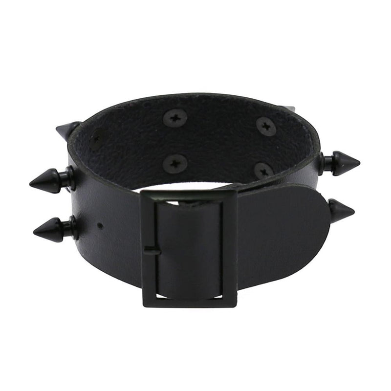 Rags n Rituals Casual Spike PU Leather Bracelet at $12.99 USD