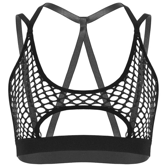 'Unborn' Black Goth Alt Fishnet Top – Rags n Rituals