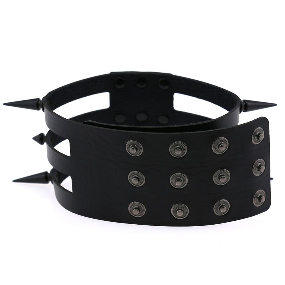 Rags n Rituals 'Tortured' Black spike ring choker (14 Colours) at $18.99 USD
