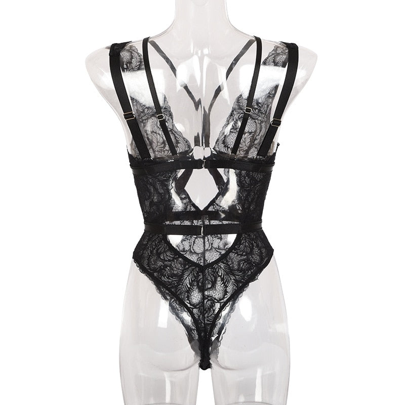 Rags n Rituals 'Eclipse' Sexy Black Bodysuit at $29.99 USD