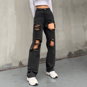 Rags n Rituals 'Deliverance' distressed black wash jeans at $39.99 USD
