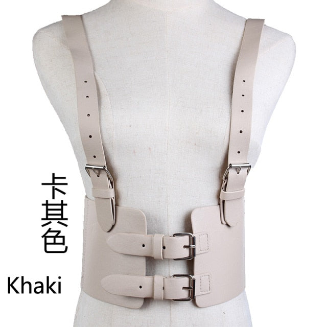 Rags n Rituals PU Leather Body Belt Harness at $19.99 USD
