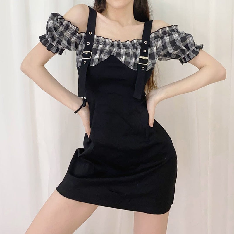 Rags n Rituals 'Synergy' Plaid Strap Dress at $32.99 USD