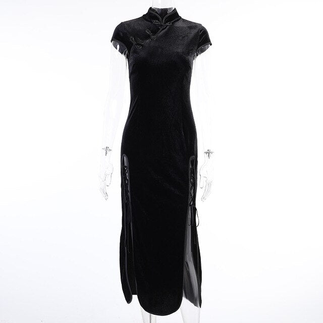 Dead inside' Black Alternative Ankle Length Dress Rags n Rituals Dead inside' Black Alternative Ankle Length Dress Rags n Rituals