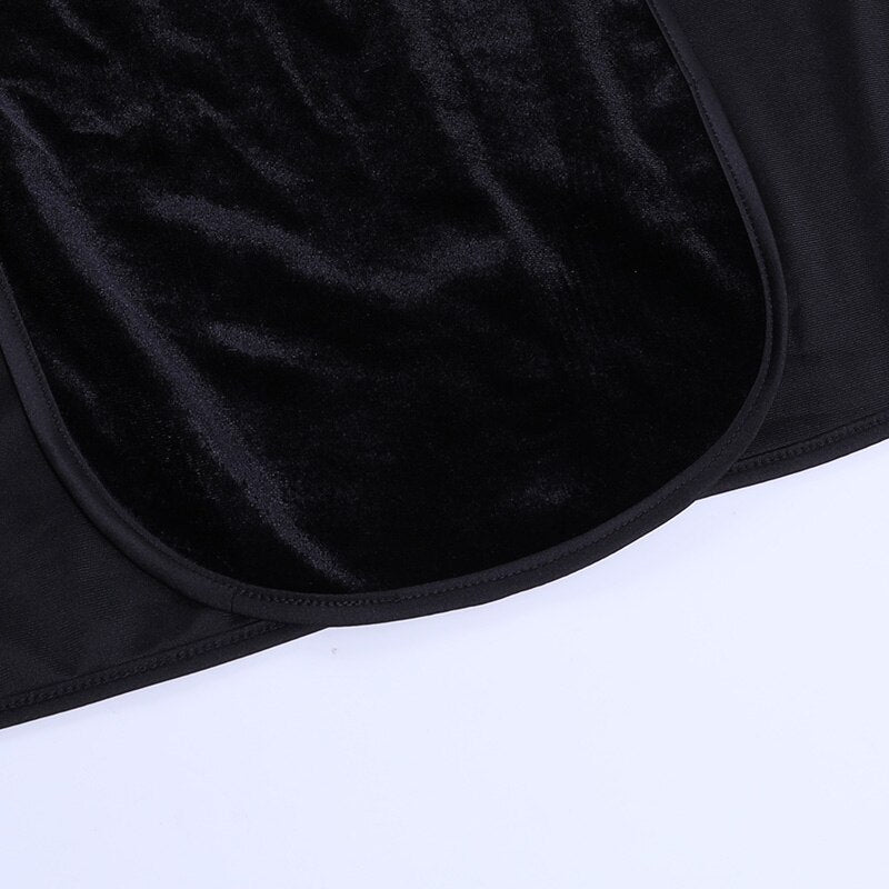 'Dead inside' Black Alternative Ankle Length Dress at $34.99 USD l Rags ...