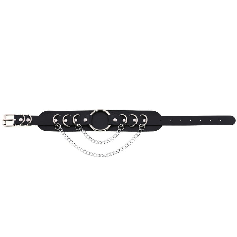 Rags n Rituals 'Zone' PU Leather Choker at $14.99 USD