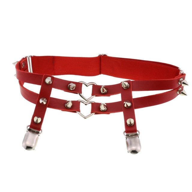 heart garter belt Devil666ish Heart Garter Belt main image 1