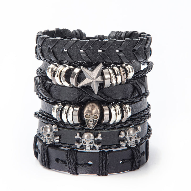 Rags n Rituals 'Grave' Skull Wrist Band at $14.99 USD