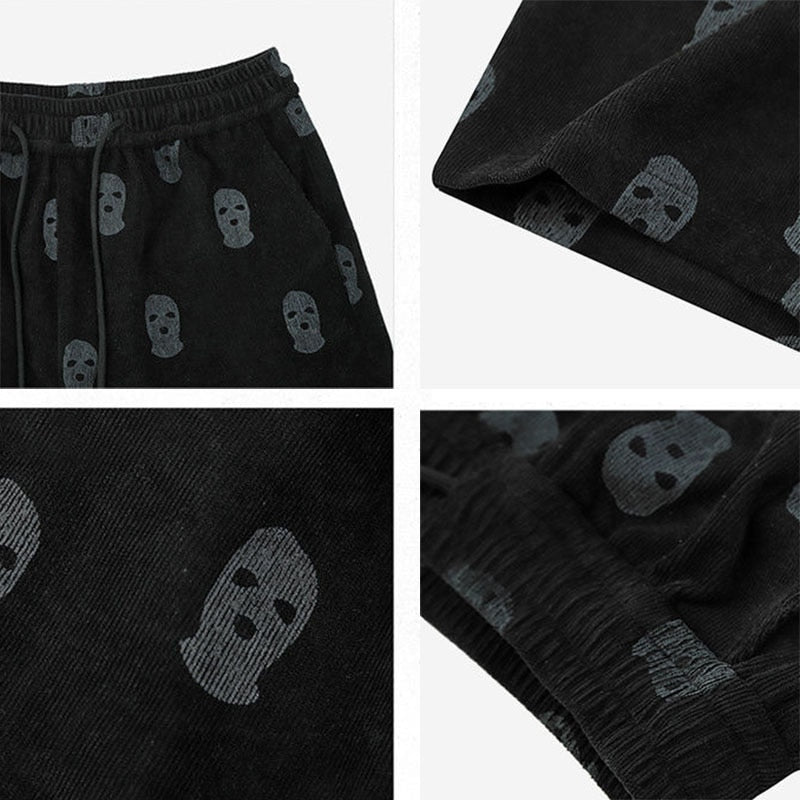 Rags n Rituals 'Cradle of Fear' Casual Loose Skull Pants at $25.99 USD