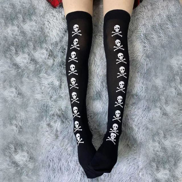 Rags n Rituals Skull and Crossbones Stockings at $13.99 USD