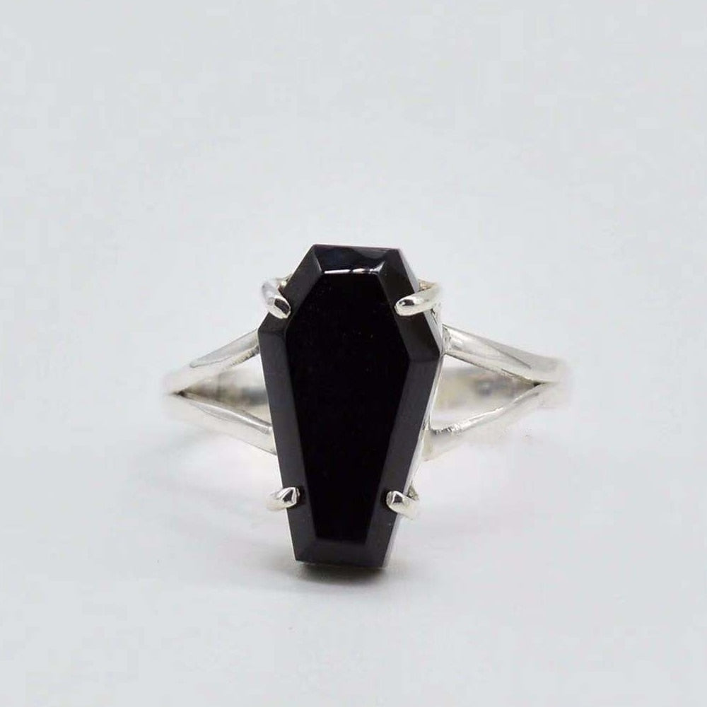 Rags n Rituals Black Coffin Ring at $11.99 USD