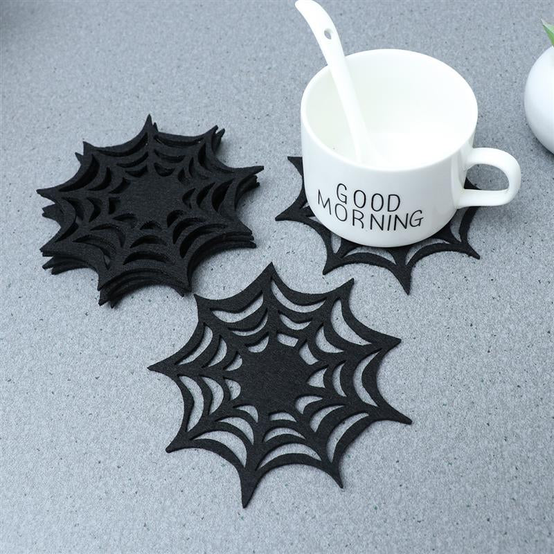 Spider web coaster pack of 6