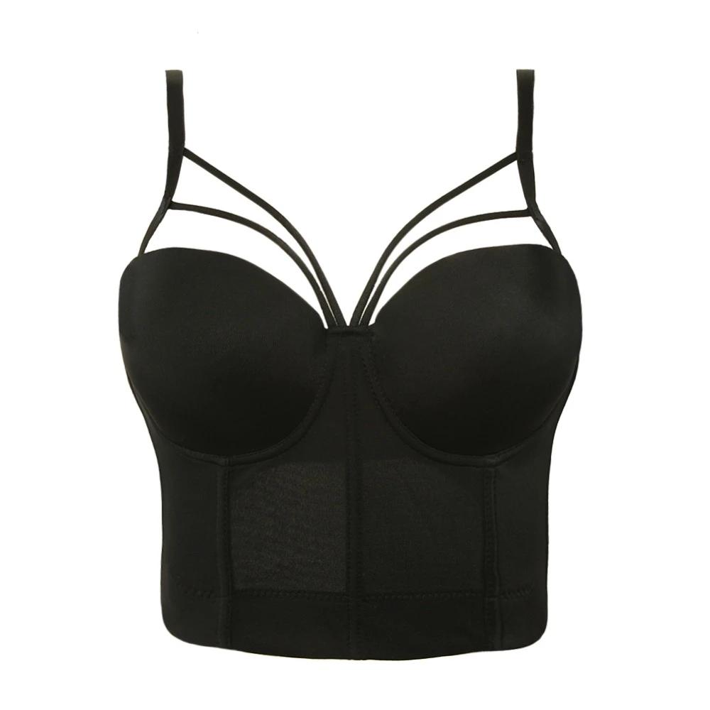 Rags n Rituals 'Bella' Black crop top with cut out at $32.99 USD