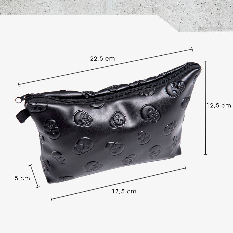 Rags n Rituals 'Catacomb' Embossed Skull Faux Leather Make Up Bag at $17.99 USD