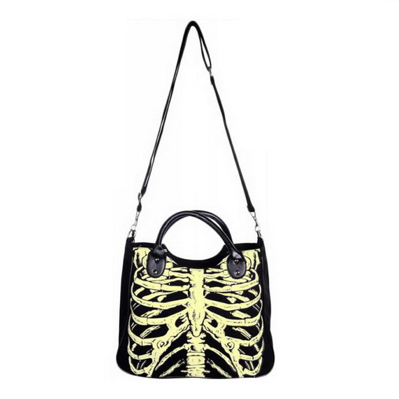Rags n Rituals 'Spookshow' Skeleton ribcage  handbag at $39.99 USD