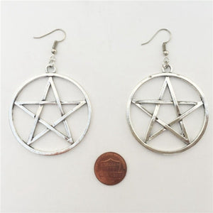 Rags n Rituals Large Pentagram Earrings at $15.99 USD